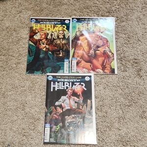 Hellblazer Comic Books - Set Of 3